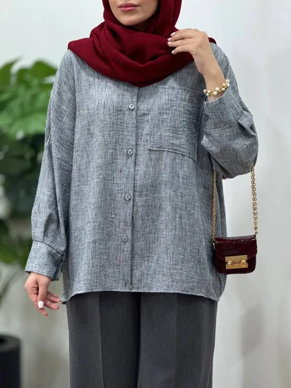 تونیک لینن زارا ایتالیایی شاینا(ایراد دار)