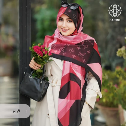 روسری نخ پنبه لوریا