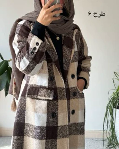 پالتو پشمی یقه انگلیسی 1