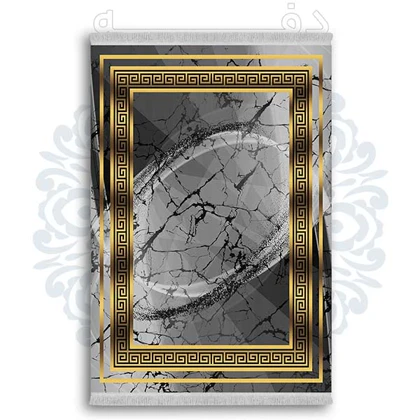 فرشینه از جنس پارچه هازان مخمل ترک طرح کلاسیک برند دفه کد DK 4