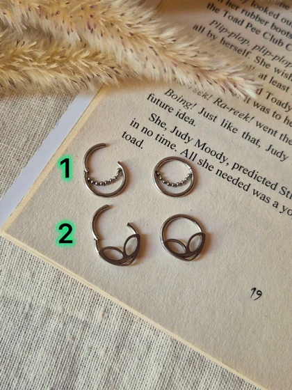 پیرسینگ گوش و سپتوم