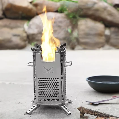 اجاق هیزمی فن دار کمپینگ SNOW HAWK SN-Q15