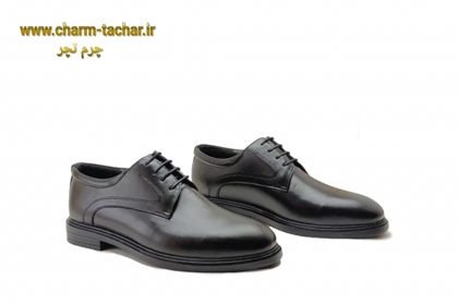 کفش مردانه رسمی مدل دربی چرم طبیعیsi120