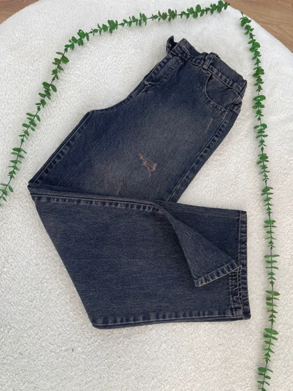 شلوار جین بگ تی تی (ذغالی)