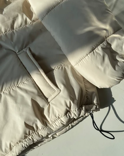 کاپشن یقه ایستاده کد 130078