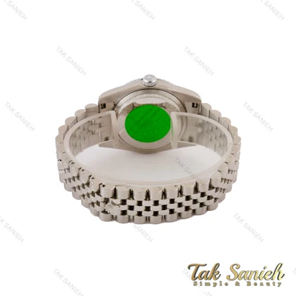 ساعت رولکس مردانه استیل صفحه سبز مشکی Rolex-5032-G