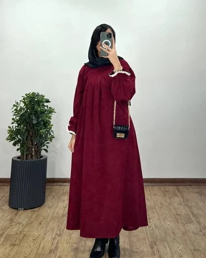 پیراهن مانتویی پاییزه رایلی 1