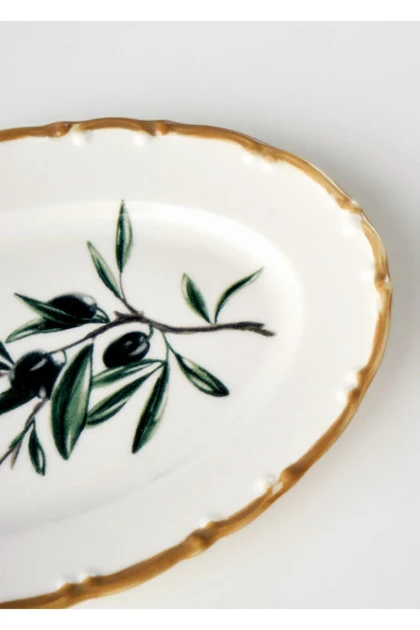 سرویس صبحانه‌خوری 12 نفره Bella Maison مدل Olive استون‌ور - سبز