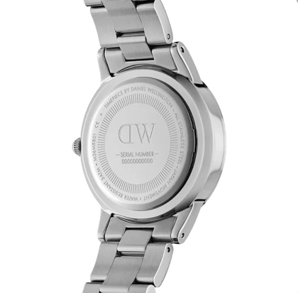 ساعت دنیل ولینگتون یونیتون مردانه نقره ای صفحه مشکی Daniel Wellington Silver
