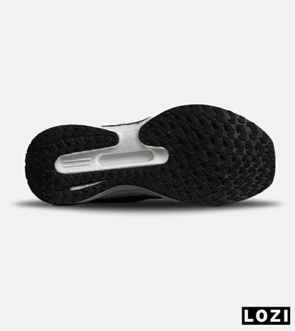 کفش کتانی مردانه و زنانه مشکی طوسی GENERIC All Run مدل 7860