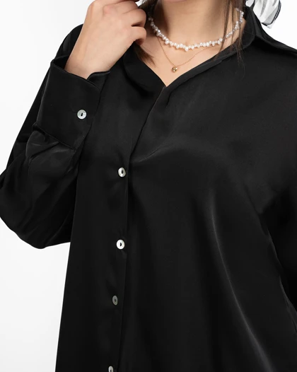 شومیز زنانه ساتن کد L0101