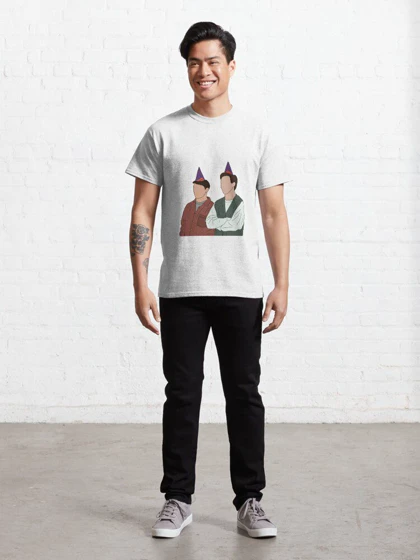 تیشرت friends طرح Joey and Chandler کد 107900