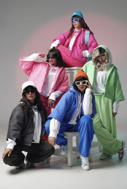 کاپشن کراپ دخترانه نیلدا