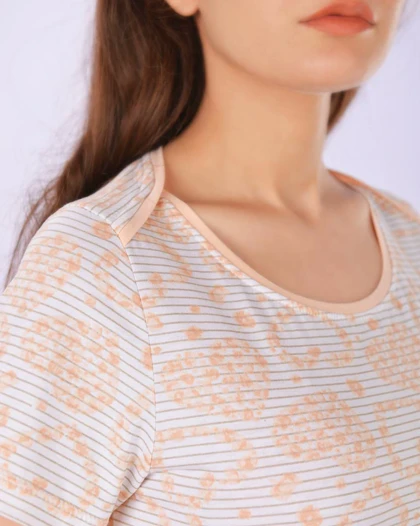 تیشرت و شلوار برمودا جیحون زنانه