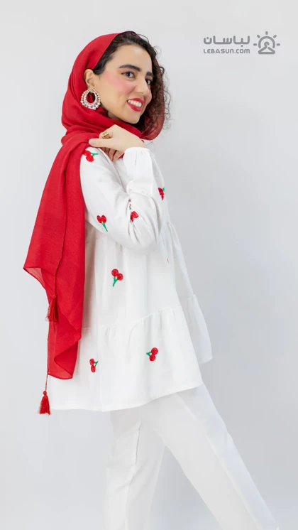 مانتو عروسکی گیلاسی