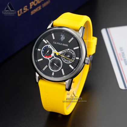ساعت یو اس پولو زرد U.S. Polo Assn. USPA1098-05