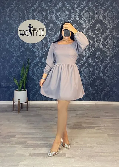 پیراهن عروسکی کد : 7679