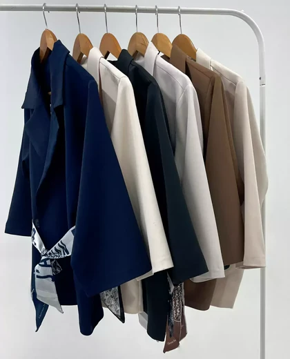 کت یقه انگلیسی کد Se012 برند ردا