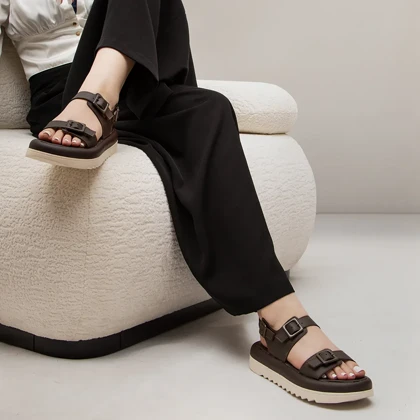 صندل زنانه مدل 815_قهوه ای کد 1935