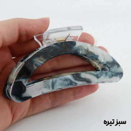کلیپس دخترانه مدل صخره ابر و بادی دو رنگ