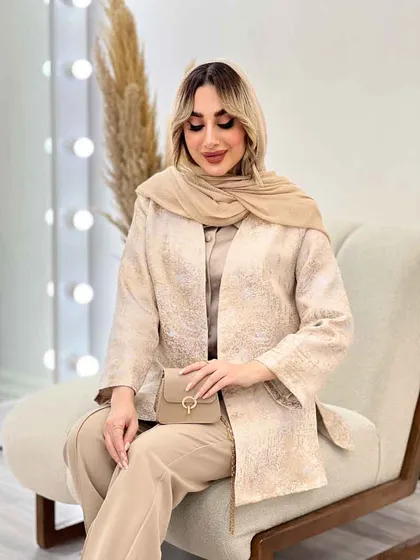 مانتو ژاکارد شاین