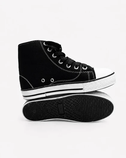 کفش کانورس All Star Chuck Taylor ساق‌دار مشکی کد 22460