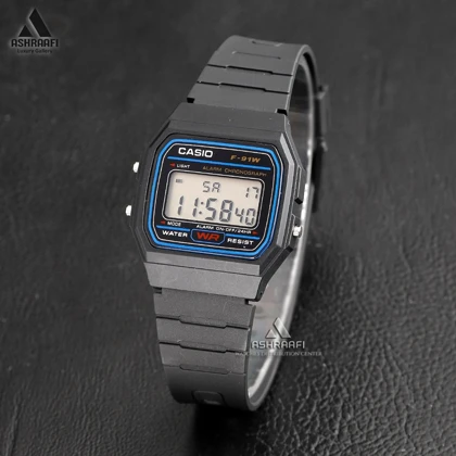 ساعت کاسیو دیجیتالی مشکی Casio F-91W-282