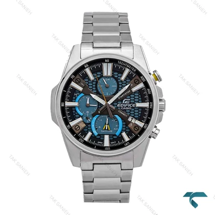 ساعت کاسیو ادیفایس EQB-1200 مردانه استیل صفحه آبی Casio-6658-G
