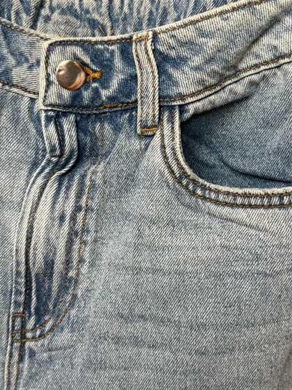 شلوار جین نیم بگ