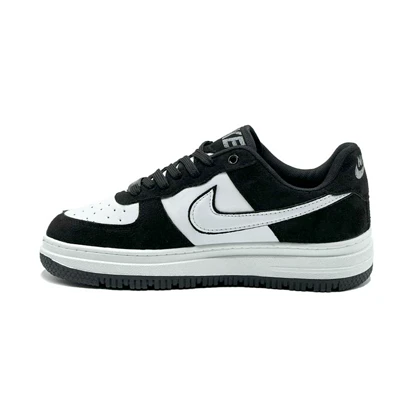 کفش کتانی اسپرت مردانه و زنانه رنگ مشکی سفید مدل نایک NIKE AIR FORCE