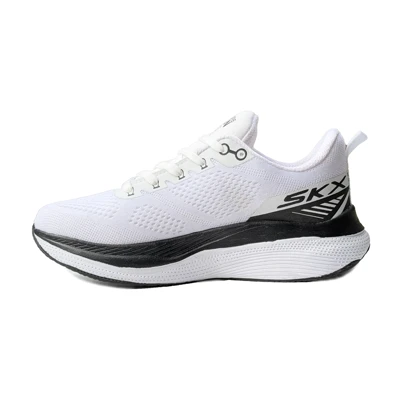 کتانی اسپرت ورزشی مردانه مدل اسکیچرز Skechers رنگ سفید مشکی کد 51458