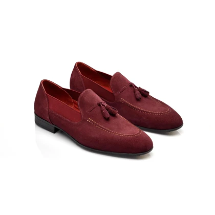 Suede Tassel Loafer - Code S352-2