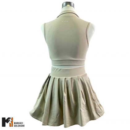 ست نیم‌تنه دامن ورزشی زنانه کد 1025