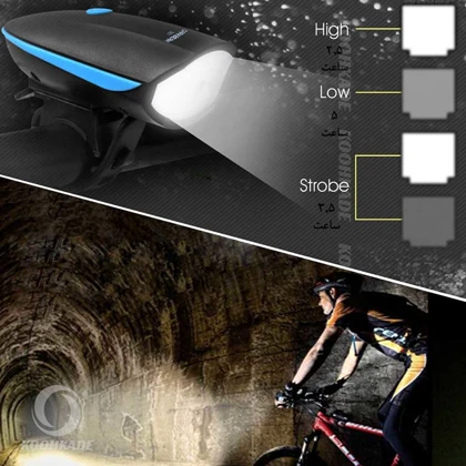 چراغ جلو دوچرخه SPEAKER BICYCLE CYGM-7588