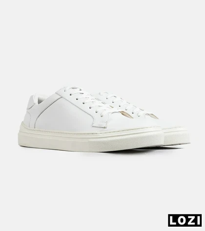 کفش کتانی کژوال مردانه سفید ZARA مدل 7706