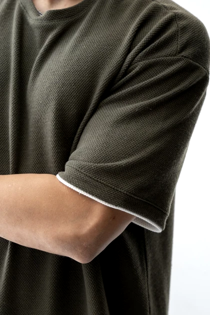 تیشرت آستین کوتاه ژاکارد جودونی مردانه