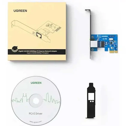 کارت شبکه یوگرین ugreen مدل US230 30771 سرعت 10/100/1000 گیگابیت
