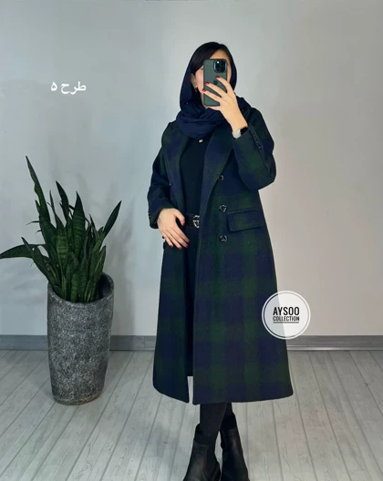 پالتو پشمی آستردار نورا7