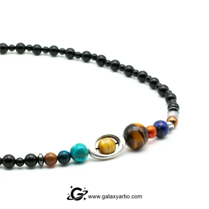 گردنبند نقره سیارات