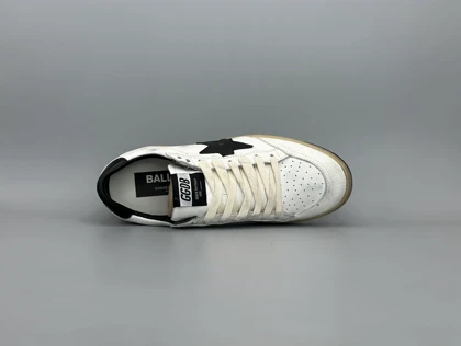 کتانی گلدن گوس بال استار سفید مشکی مشکی/Golden Goose