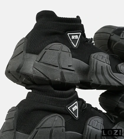 کفش کتانی مردانه مشکی BALENCIAGA مدل 7489