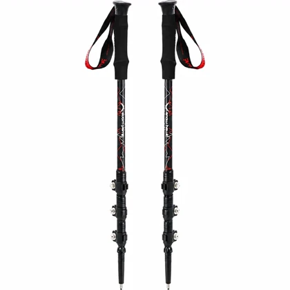 باتوم کوهنوردی سه کلیپسی اسنوهاک Snow Hawk مدل SN-T0114 پک 2 عددی