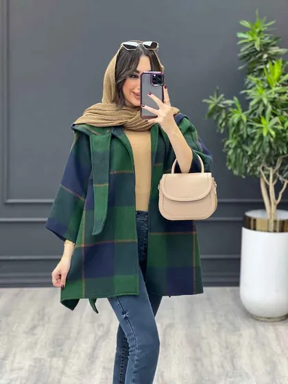 پالتو خفاشی بغل دکمه