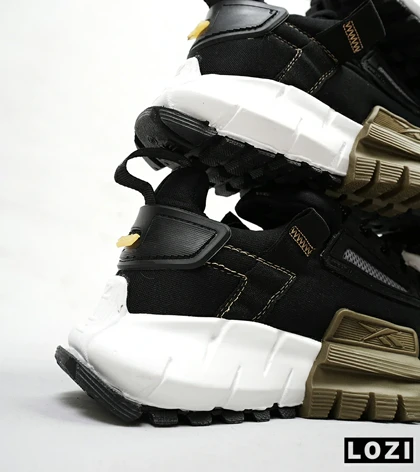 کفش کتانی مشکی سفید ریباک Reebok Zig Kinetica 2.5 Edge