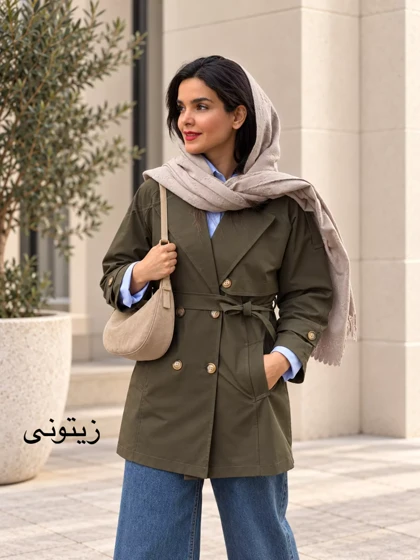 بارانی آستردار نفس | استایل تو