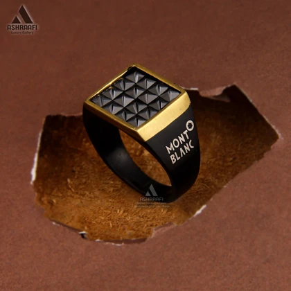 انگشتر مردانه مون بلان Mont Blanc Ring GK11