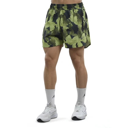 شلوارک ورزشی مردانه نایک مدل Mub-NK 018 چریکی زیتونی