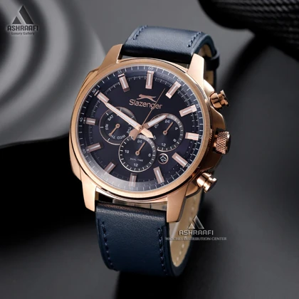 ساعت اسلازنجر بند چرمی Slazenger SL.09.2480.2.05