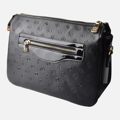 کیف دستی زنانه مشکی Nera Eleganza کیف زیپ‌دار تین‌بانی