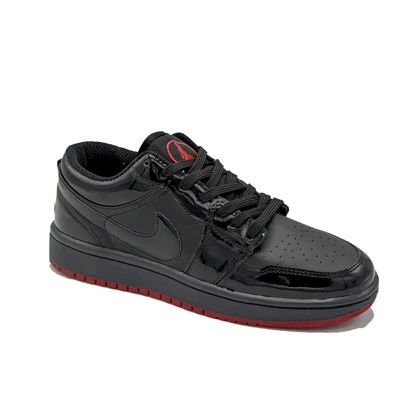 کتانی اسپرت مردانه مدل نایک جردن1 Nike Jordan رنگ مشکی قرمز